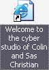 the cyber studio of Colin and Sas Christian